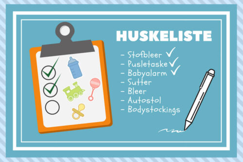 Hvad skal man huske når baby er født