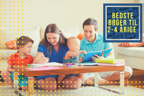 Bedste bøger til 2-4 årige