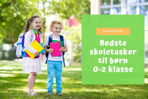 Bedste skoletaske 0-2 klasse