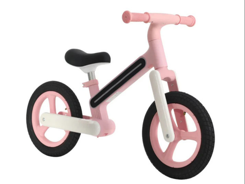 LED Løbecykel til Børn – Med 20 Lysfunktioner - Pink - iHero - Løbecykel test - Vildmedbørn.dk